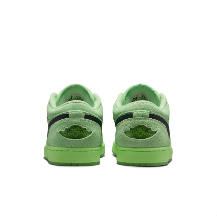 Jordan Low-Top Sneakers – Green & Black