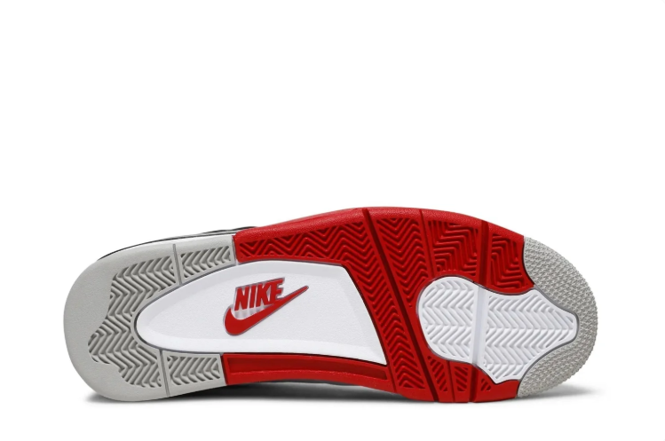 Jordan Mid-Top Sneakers – White, Red & Black