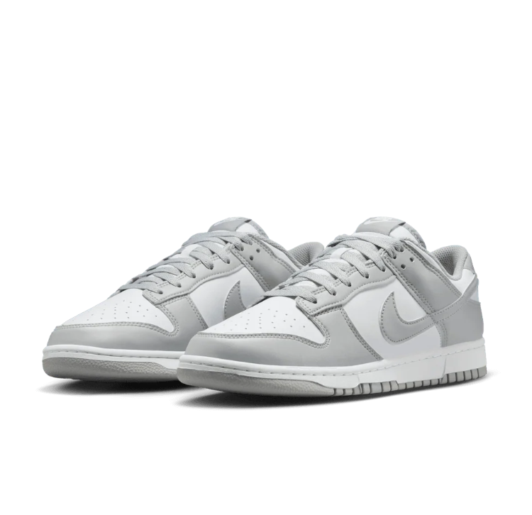 Nike Dunk Low Sneakers - White/Light Grey