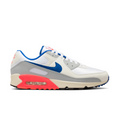 Nike Low-Top Sneakers - White/Grey with Blue & Coral Accents