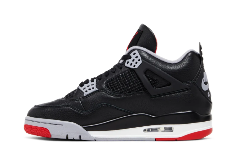 Jordan Mid-Top Sneakers – Black, Grey & Red