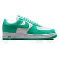 Nike Air Force 1 Low Sneakers - Green/White Textured