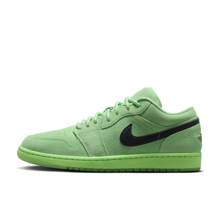 Jordan Low-Top Sneakers – Green & Black