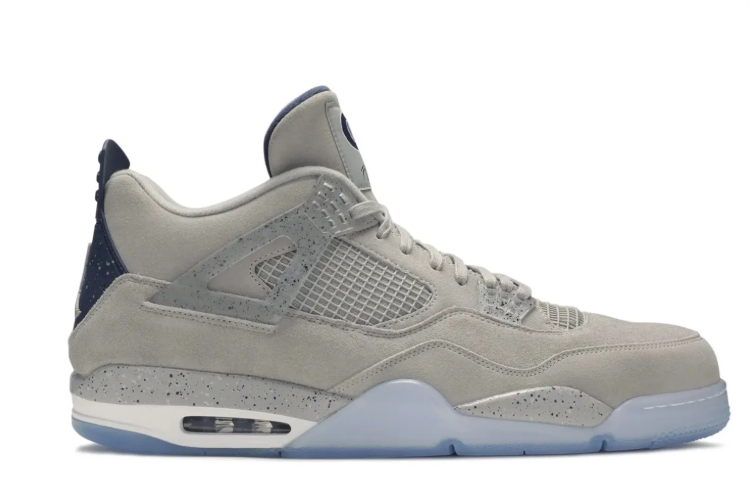 Jordan Mid-Top Sneakers – Light Grey & Ice Blue