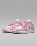 Jordan Low-Top Sneakers – Pink & White