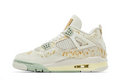 Jordan Mid-Top Sneakers – Cream, Gold & Mint