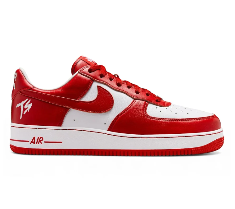Nike Low-Top Sneakers – Red & White