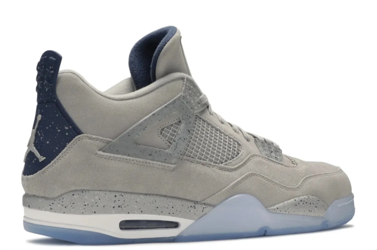 Jordan Mid-Top Sneakers – Light Grey & Ice Blue