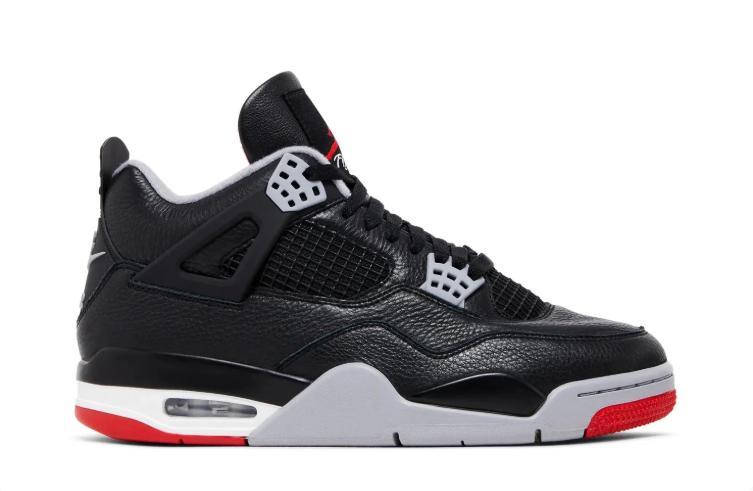 Jordan Mid-Top Sneakers – Black, Grey & Red