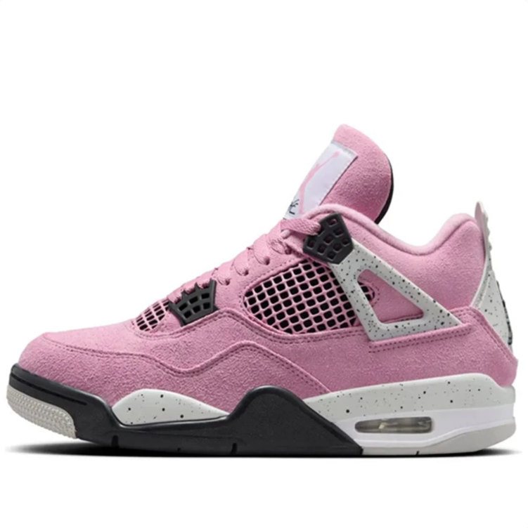 Jordan Mid-Top Sneakers – Pink & Speckled Grey