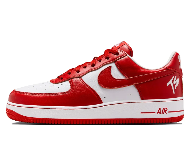 Nike Low-Top Sneakers – Red & White