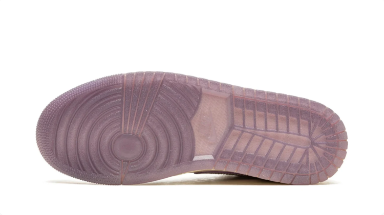 Jordan Low-Top Sneakers – Purple, Lilac & Cream