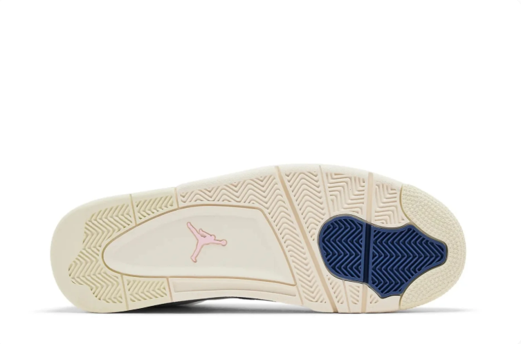 Jordan Low-Top Sneakers – White, Slate Blue & Cream