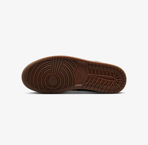 Jordan Low-Top Sneakers – Black & White with Gum-Tone Sole