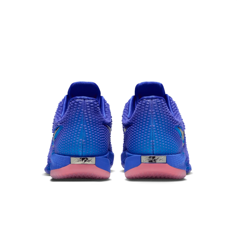 Nike Textured Low-Top Sneakers - Blue/Purple