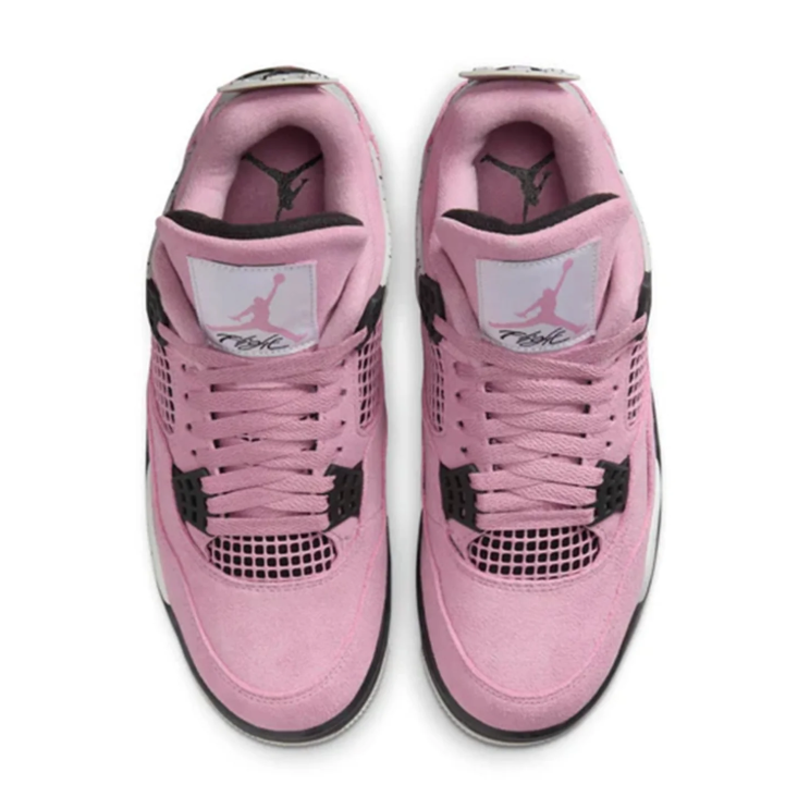 Jordan Mid-Top Sneakers – Pink & Speckled Grey