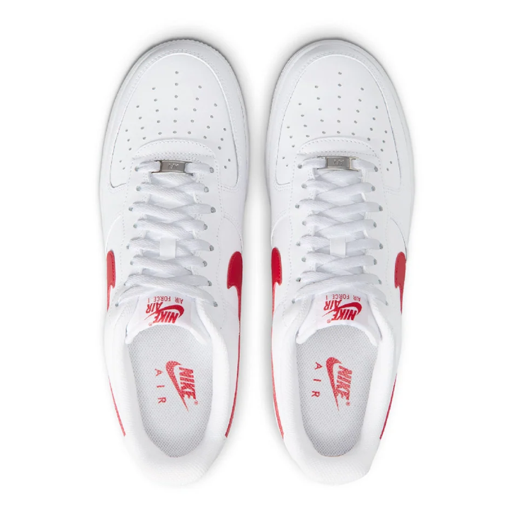 Nike Air Force 1 Low Sneakers - White/Red