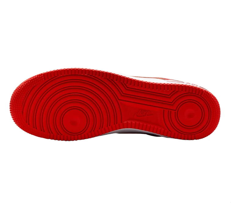 Nike Low-Top Sneakers – Red & White