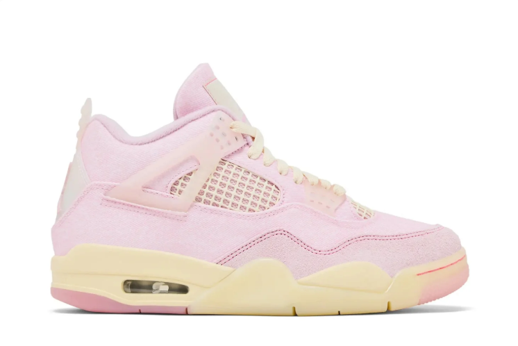 Jordan Mid-Top Sneakers – Soft Pink & Cream