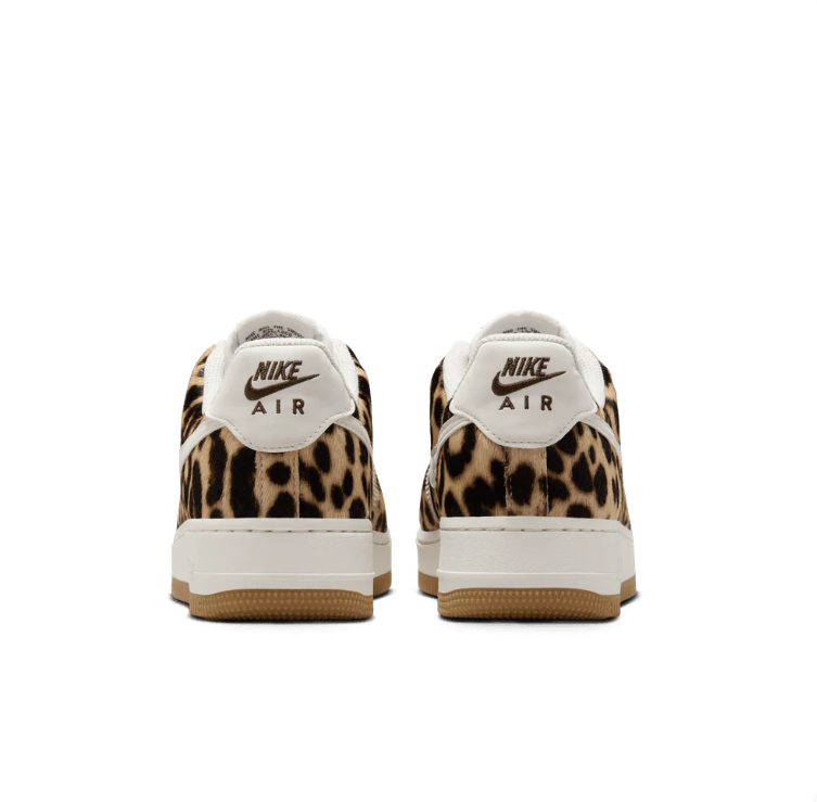 Nike Leopard Print Low-Top Sneakers - Cream/Gum