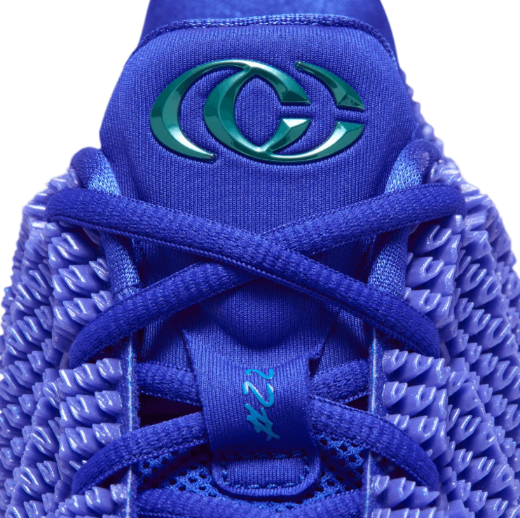 Nike Textured Low-Top Sneakers - Blue/Purple