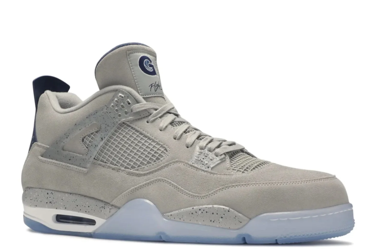 Jordan Mid-Top Sneakers – Light Grey & Ice Blue