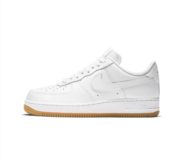 Nike Air Force 1 Low Sneakers - White/Gum