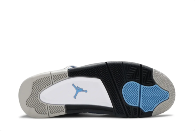 Jordan Mid-Top Sneakers – Light Blue & Speckled Grey